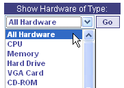 Types Menu